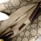 GUCCI Neo GG Supreme Shoulder Bag, PVC Leather, Beige