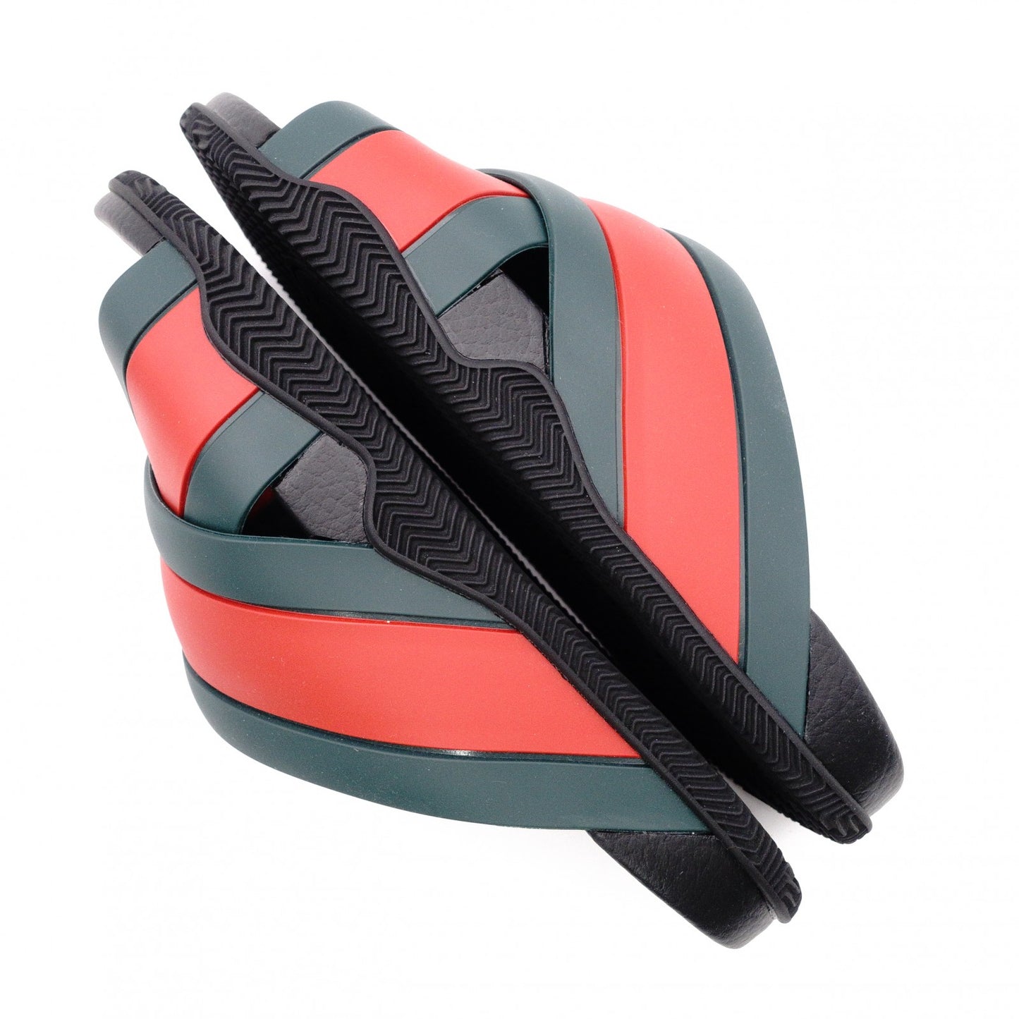 Unused GUCCI Sherry Line Sandals, Rubber, Black, Men's, US 9 (approx. 28–28.5 cm)
