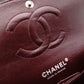 CHANEL Caviar Skin Classic W-Flap Shoulder Bag, Leather, Black, Silver Hardware