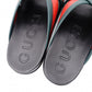 Unused GUCCI Sherry Line Sandals, Rubber, Black, Men's, US 9 (approx. 28–28.5 cm)
