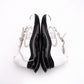 Unused GUCCI Run Low-Top Sneakers, Cotton and Rubber, White, Men's US 12.5 (approx. 31–31.5 cm)