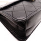 CHANEL Lambskin Classic Single-Flap Shoulder Bag, Leather, Black, Gold Hardware