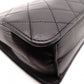 CHANEL Lambskin Classic Single-Flap Shoulder Bag, Leather, Black, Gold Hardware