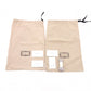 Unused GUCCI Run Low-Top Sneakers, Cotton and Rubber, White, Men's US 12.5 (approx. 31–31.5 cm)