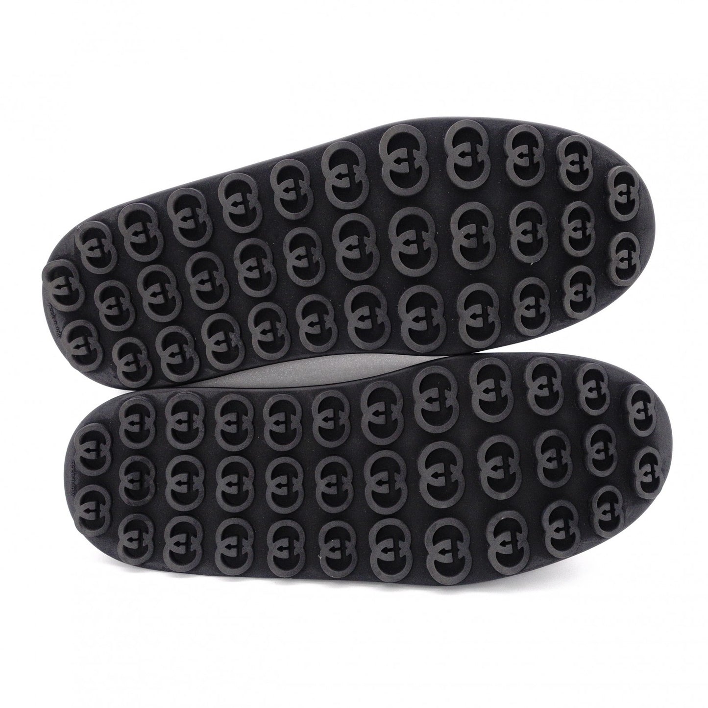 Unused GUCCI Sneakers, Canvas, Black, Men's, US 11.5 (approx. 29–29.5 cm), Black GG Logo
