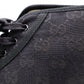 Unused GUCCI Sneakers, Canvas, Black, Men's, US 11.5 (approx. 29–29.5 cm), Black GG Logo