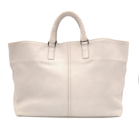 BOTTEGAVENETA Bottega Veneta Shopping Tote Serbo Deerskin Tote Bag Leather Gray