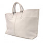 BOTTEGAVENETA Bottega Veneta Shopping Tote Serbo Deerskin Tote Bag Leather Gray