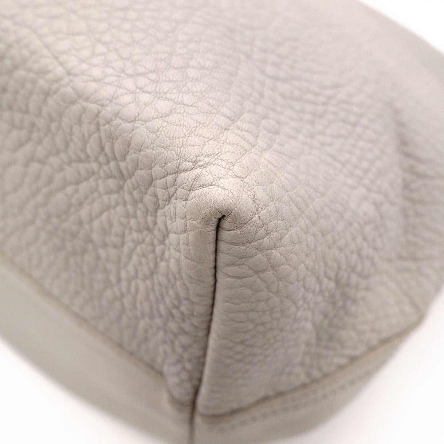 BOTTEGAVENETA Bottega Veneta Shopping Tote Serbo Deerskin Tote Bag Leather Gray