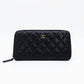 CHANEL Matrasse Purse/leather black USED Women