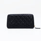 CHANEL Matrasse Purse/leather black USED Women
