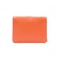 GUCCI Interlocking Shoulder Bag, Leather, Orange, Gold Hardware Women