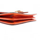 GUCCI Interlocking Shoulder Bag, Leather, Orange, Gold Hardware Women
