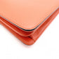GUCCI Interlocking Shoulder Bag, Leather, Orange, Gold Hardware Women