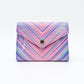 LOUIS VUITTON Tropical Portofolio Victoire Tri-Fold Wallet Leather Pink 7-10-246