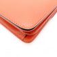 GUCCI Interlocking Shoulder Bag, Leather, Orange, Gold Hardware Women