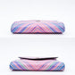 LOUIS VUITTON Tropical Portofolio Victoire Tri-Fold Wallet Leather Pink 7-10-246