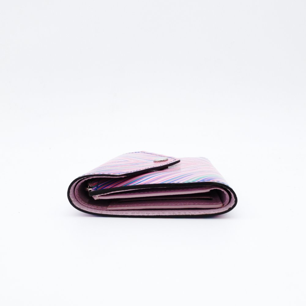 LOUIS VUITTON Tropical Portofolio Victoire Tri-Fold Wallet Leather Pink 7-10-246