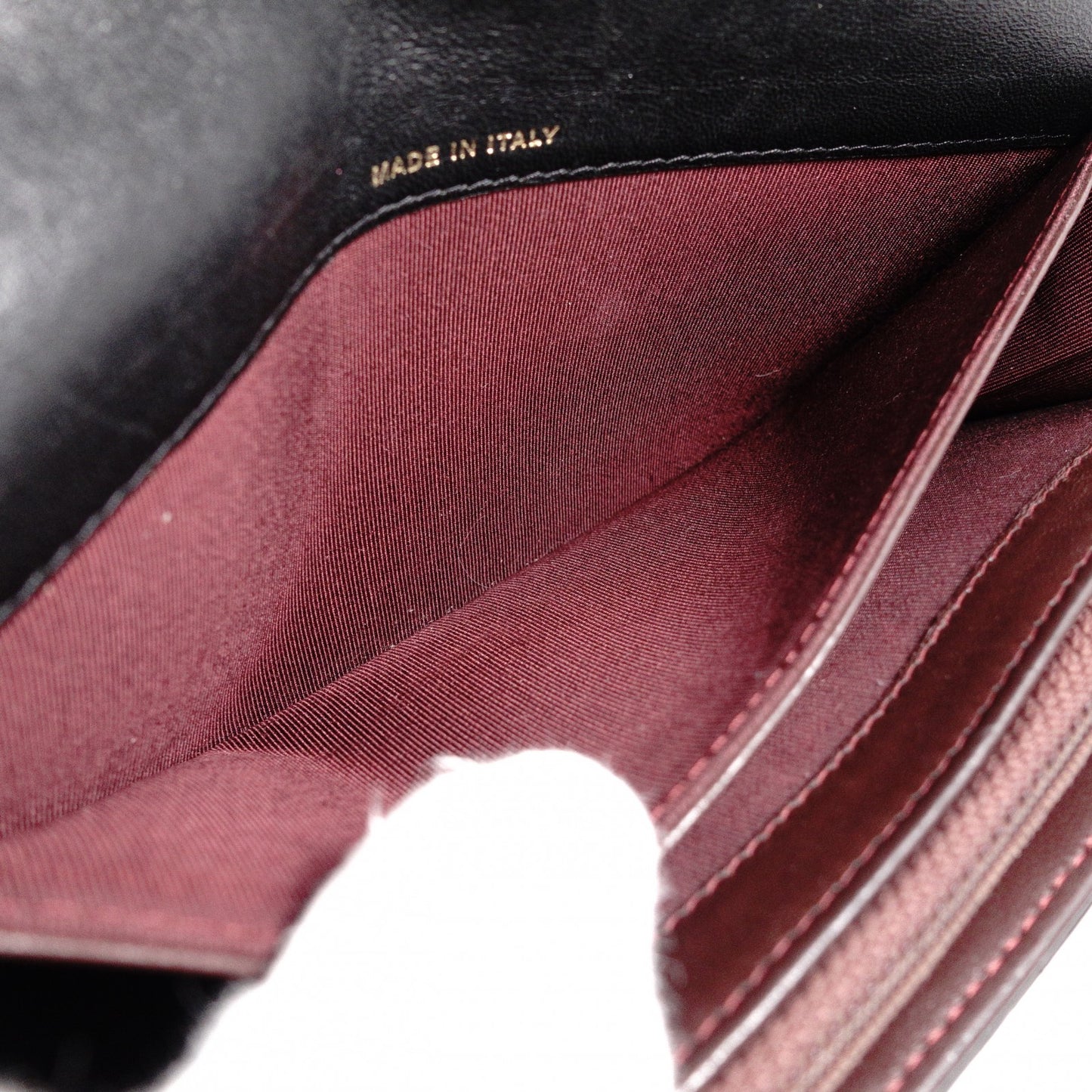 CHANEL Lambskin Matelassé Long Wallet, Leather Wallet with Gold Hardware