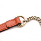GUCCI Interlocking Shoulder Bag, Leather, Orange, Gold Hardware Women