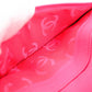 CHANEL Lambskin Cambon Line Long Wallet, Leather, Pink, CC Logo