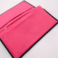 CHANEL Lambskin Cambon Line Long Wallet, Leather, Pink, CC Logo