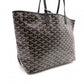 Unused, Tagged GOYARD Saint-Louis PM Tote Bag / PVC / Leather / Black / Includes Pouch / Work Bag / Business Bag