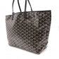 Unused, Tagged GOYARD Saint-Louis PM Tote Bag / PVC / Leather / Black / Includes Pouch / Work Bag / Business Bag