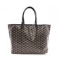 Unused, Tagged GOYARD Saint-Louis PM Tote Bag / PVC / Leather / Black / Includes Pouch / Work Bag / Business Bag