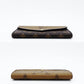 LOUIS VUITTON Monogram Giant Reverse Portefeuille Sara M80726 Brown PVC Leather 7-12-567