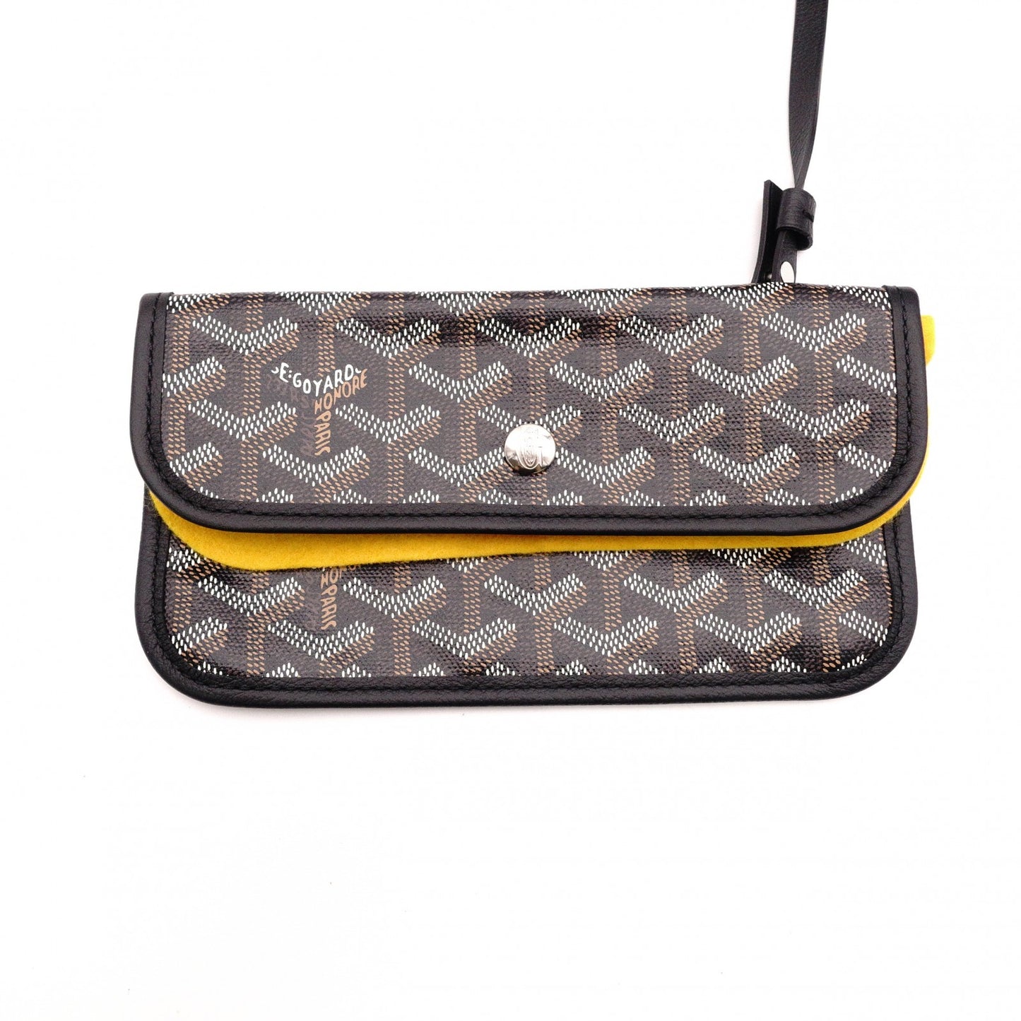 Unused, Tagged GOYARD Saint-Louis PM Tote Bag / PVC / Leather / Black / Includes Pouch / Work Bag / Business Bag