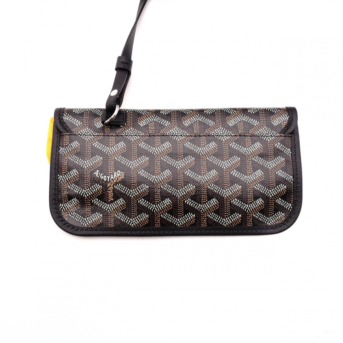 Unused, Tagged GOYARD Saint-Louis PM Tote Bag / PVC / Leather / Black / Includes Pouch / Work Bag / Business Bag
