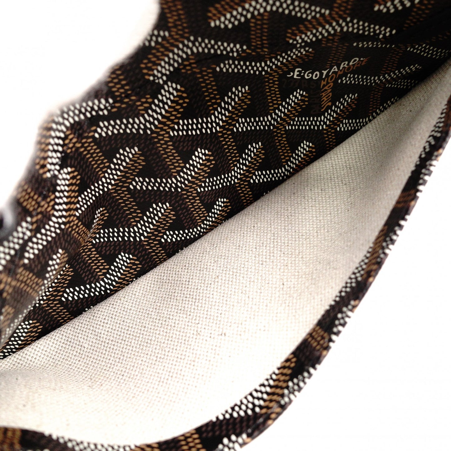 Unused, Tagged GOYARD Saint-Louis PM Tote Bag / PVC / Leather / Black / Includes Pouch / Work Bag / Business Bag
