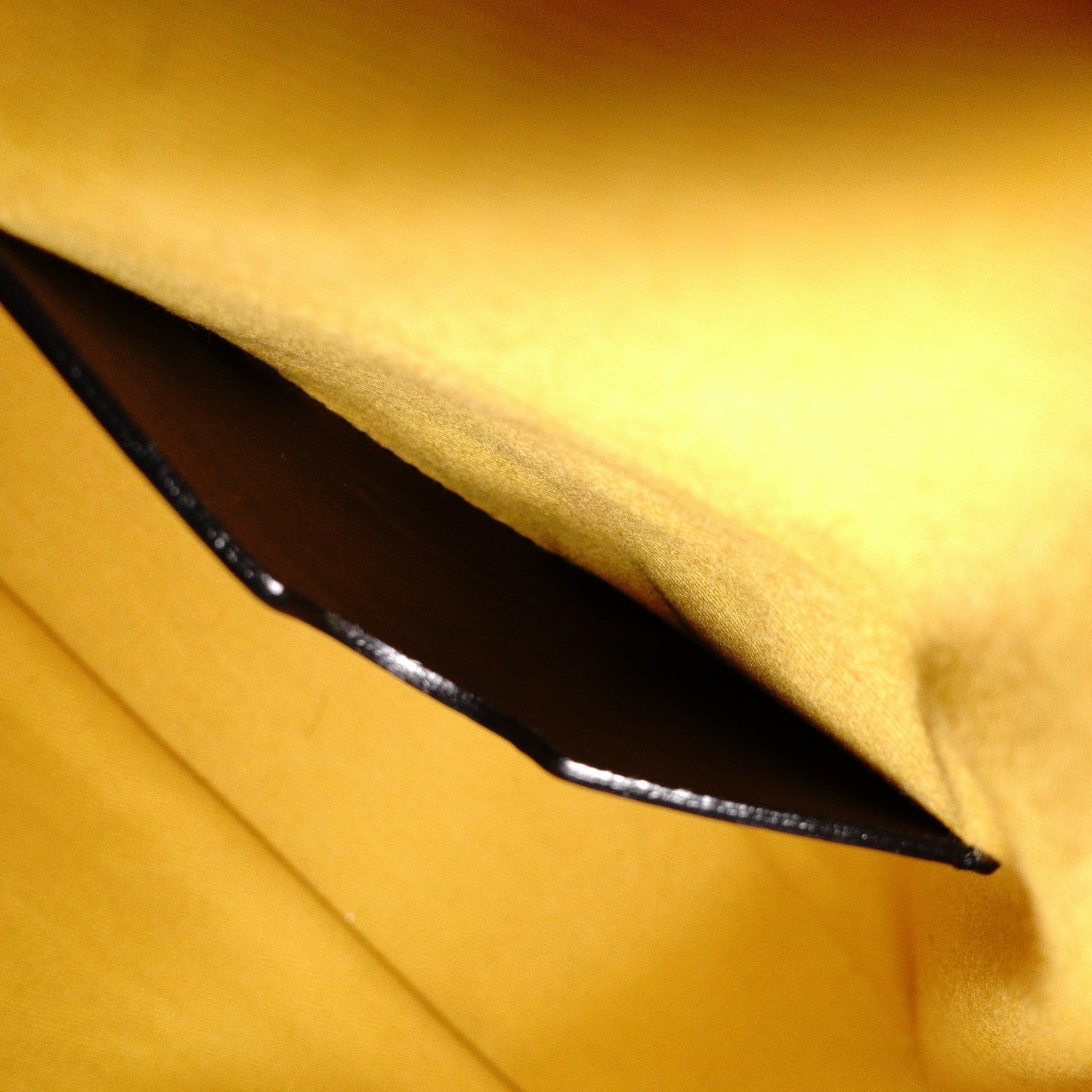 GOYARD Saint Martin Shoulder Bag, PVC and Leather, Black, Brown, and Yellow