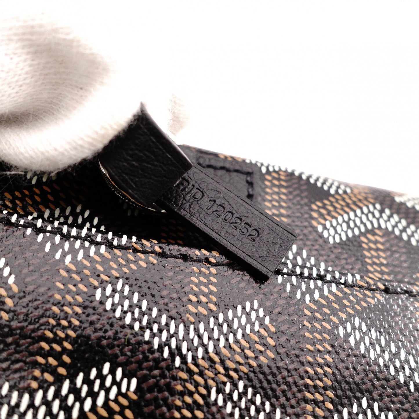 Unused, Tagged GOYARD Saint-Louis PM Tote Bag / PVC / Leather / Black / Includes Pouch / Work Bag / Business Bag