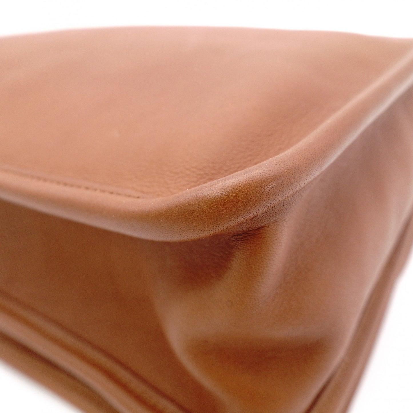 COACH Old Coach Business Bag, Leather, Brown, Men's