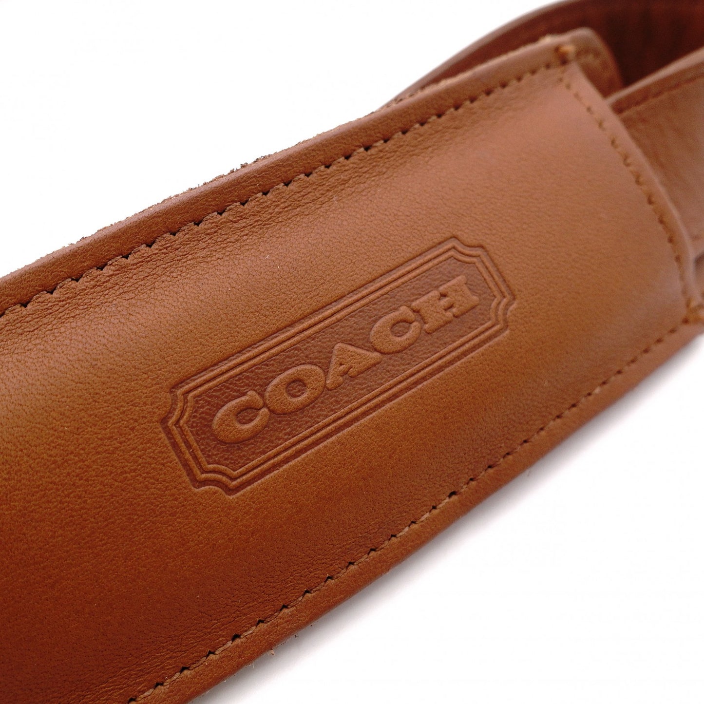 COACH Old Coach Business Bag, Leather, Brown, Men's