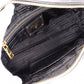 PRADA Saffiano Leather Shoulder Bag, Black and Pink, 2-Way