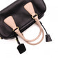 PRADA Saffiano Leather Shoulder Bag, Black and Pink, 2-Way