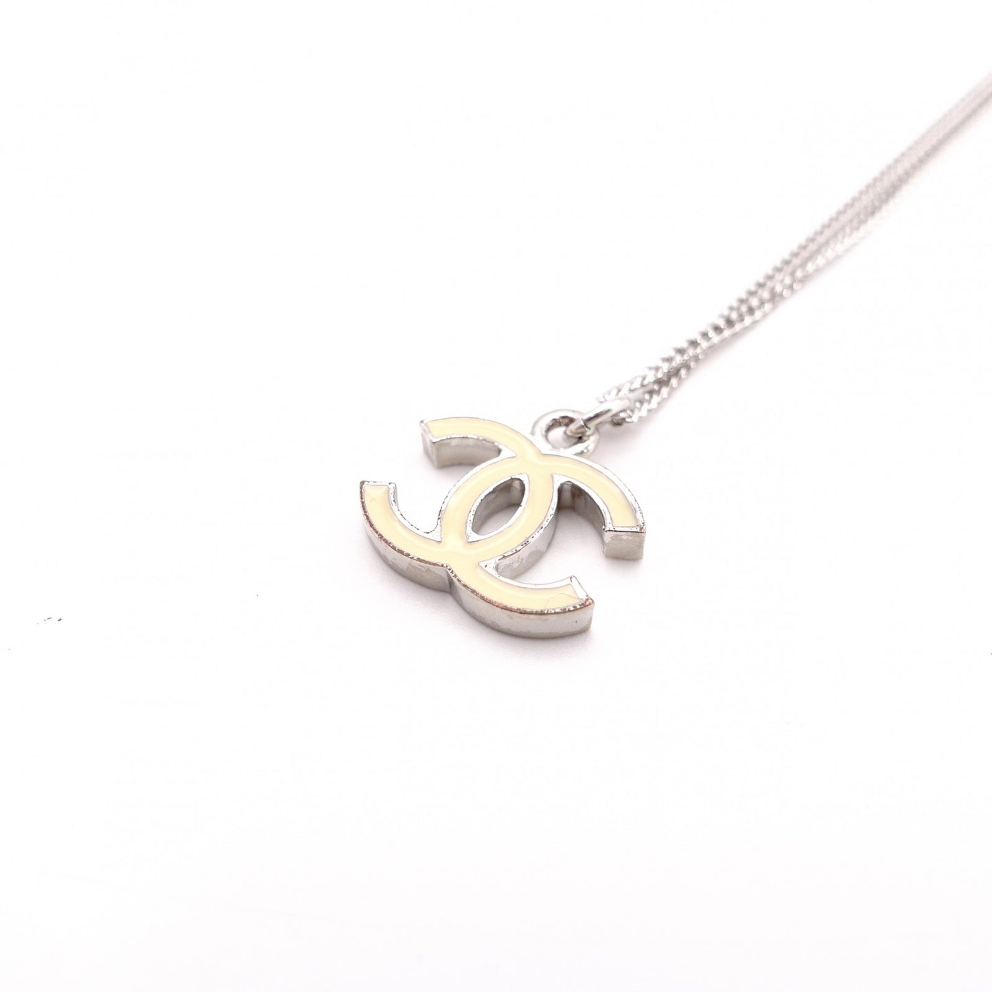 CHANEL シャネル ネックレス メタル シルバー【中古】 レディース