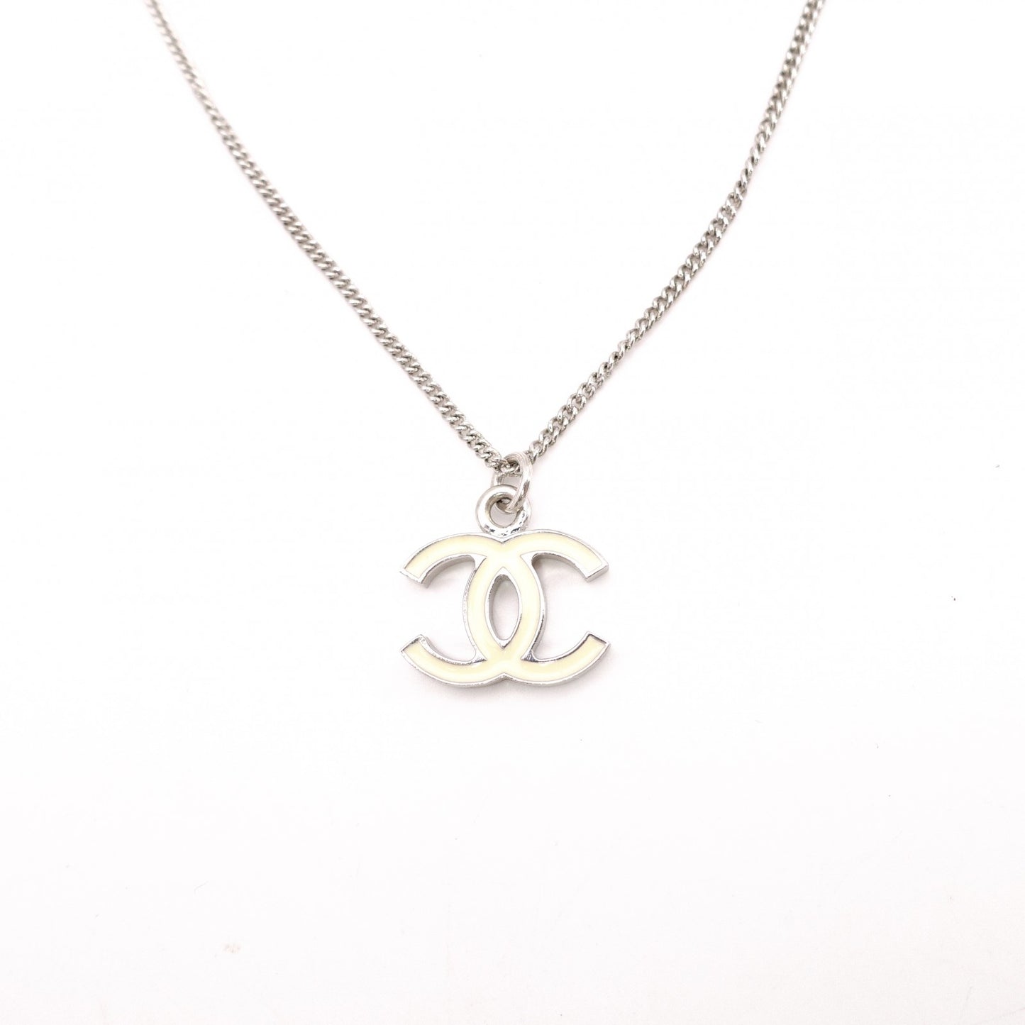 CHANEL シャネル ネックレス メタル シルバー【中古】 レディース