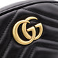 GUCCI GG Marmont Quilted Belt Bag, Leather, Black, Size 95