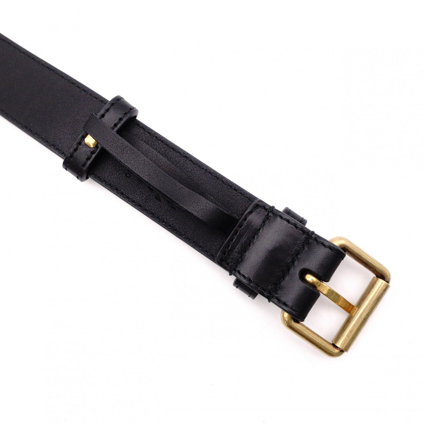 GUCCI GG Marmont Quilted Belt Bag, Leather, Black, Size 95