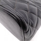 CHANEL Medallion Tote, Caviar Leather, Matelassé Tote Bag, Silver Hardware, Black