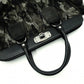 PRADA Handbag, Leather and Nylon, Gathered, Green-Toned Camouflage