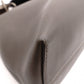 FENDI Zucca By the Way Handbag, Leather, Brown x Black, with Charm