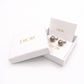 Dior Tribal Earrings, Metal, Silver, Star