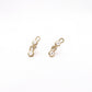 CHANEL シャネル ピアス メタル/フェイクパール ゴールド【中古】 レディース