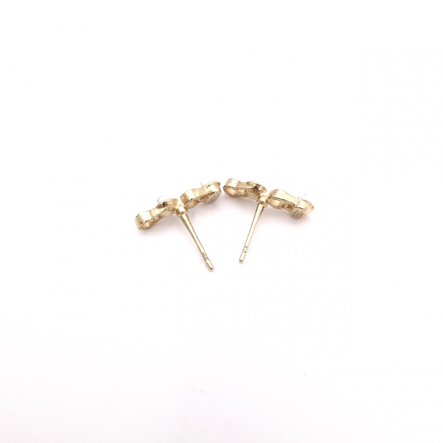 CHANEL シャネル ピアス メタル/フェイクパール ゴールド【中古】 レディース