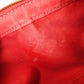 LOUIS VUITTON Santonju Shoulder Bag, Monogram Canvas, PVC, Leather, Brown and Red, Tassel